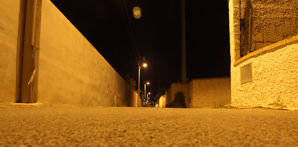 Nighttime Lido di Noto, Sicily